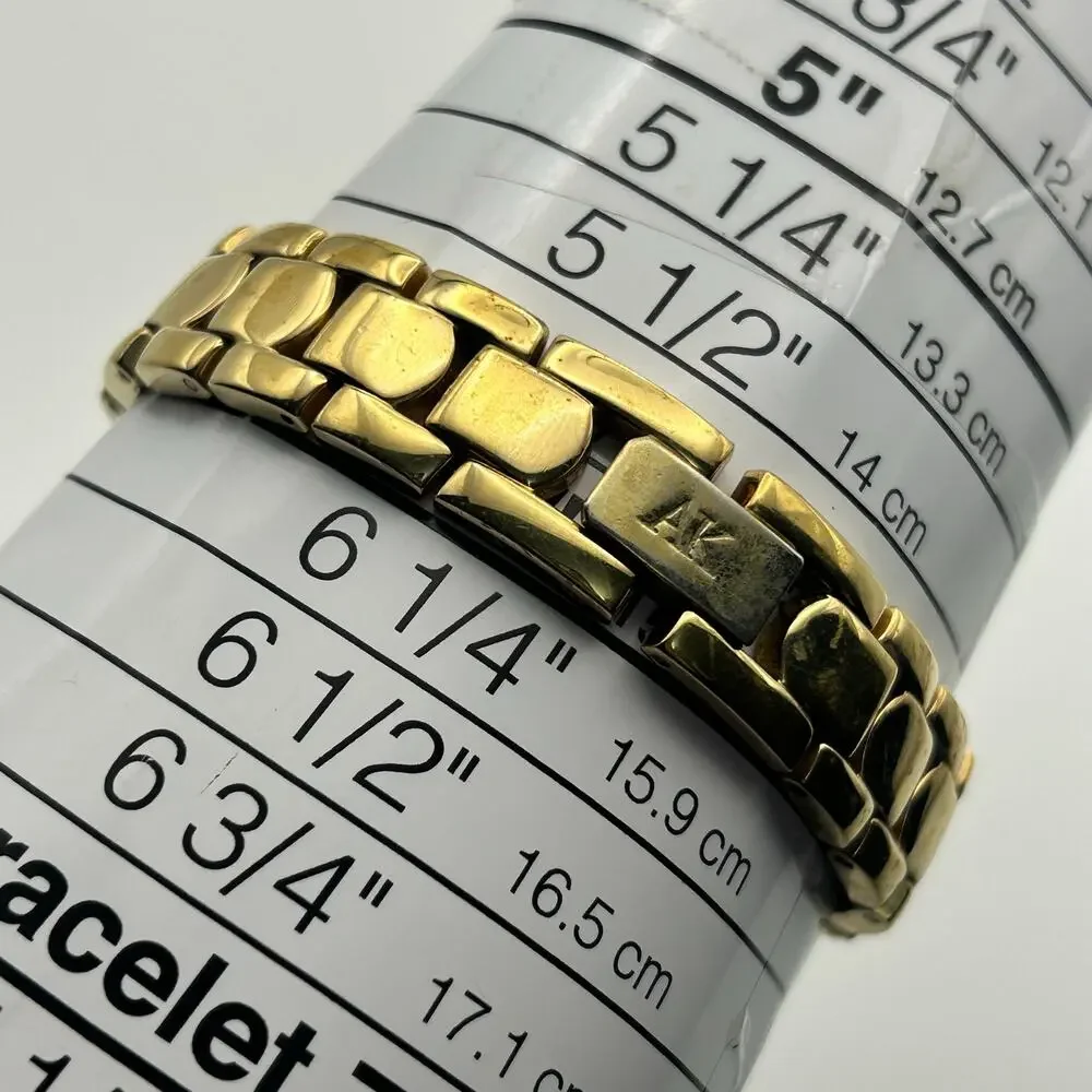 Anne Klein Gold Tone Stainless Steel Women’s Watch Working New Battery - Picture 7 of 7